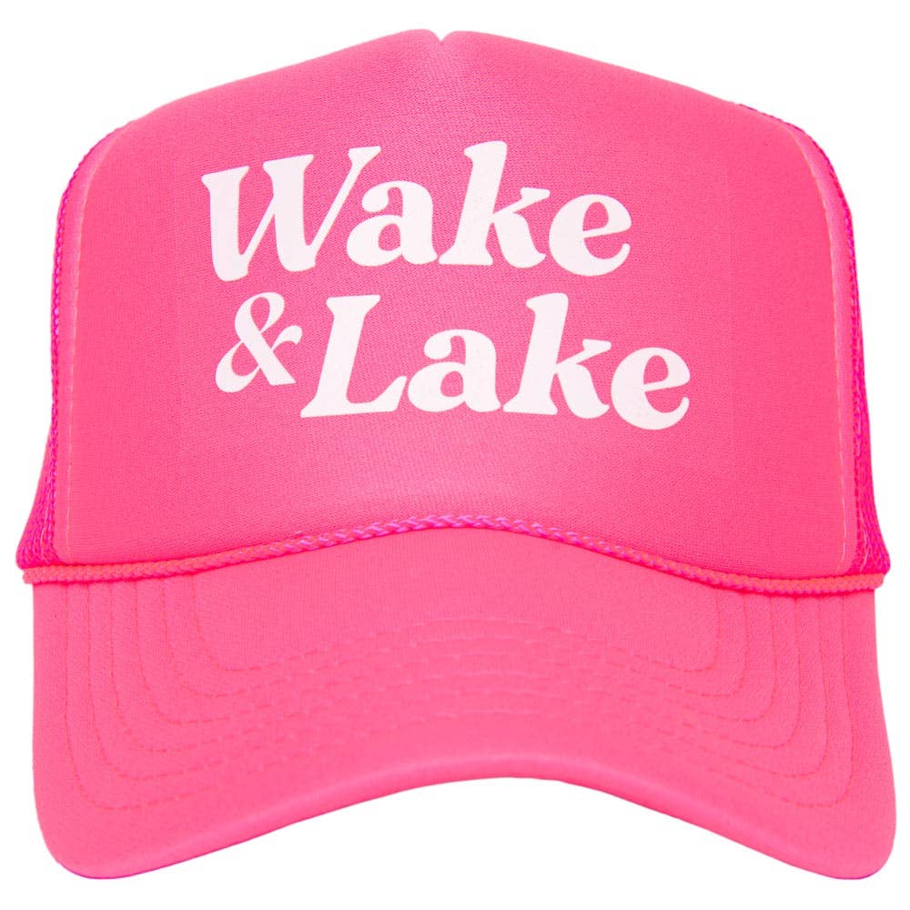 Wake & Lake Wholesale Foam Trucker Cap: Deep Teal