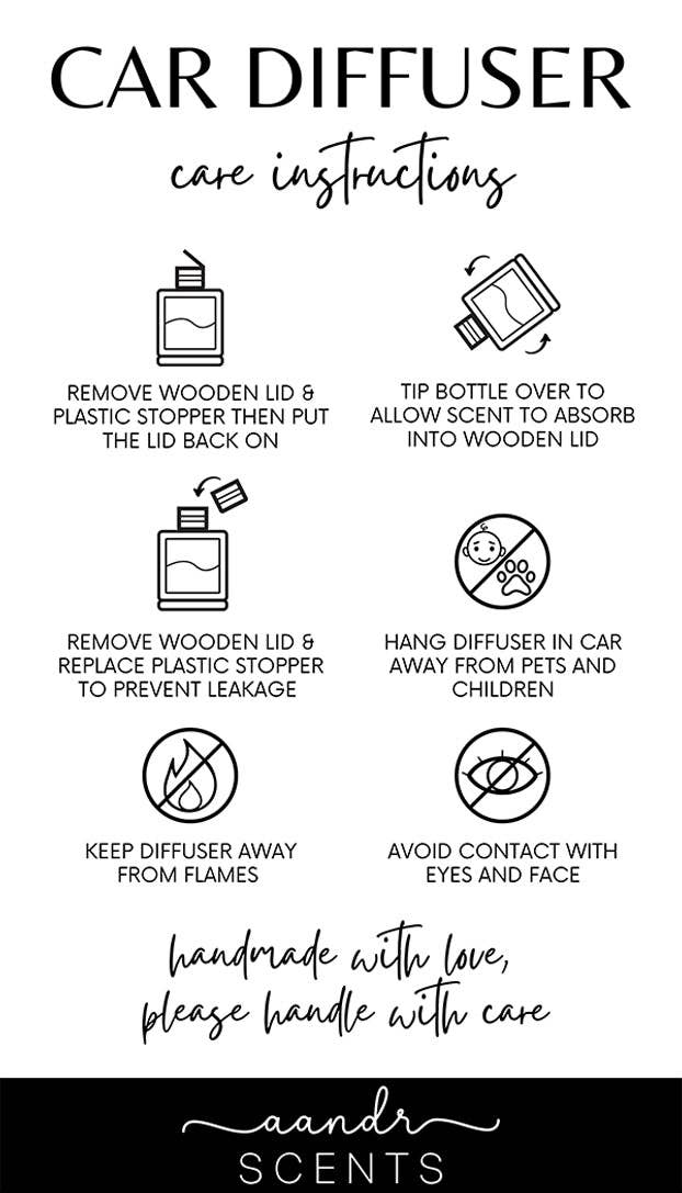 Baccarat Rouge Car Diffuser