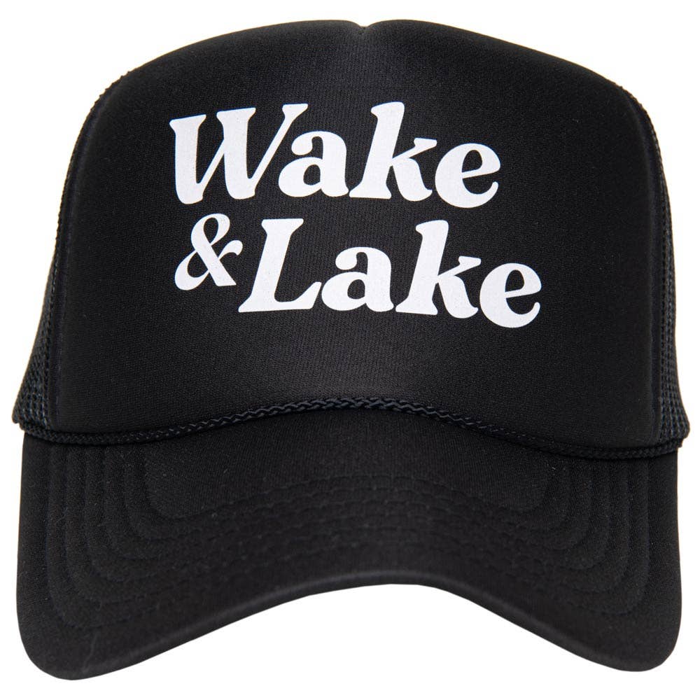 Wake & Lake Wholesale Foam Trucker Cap: Deep Teal